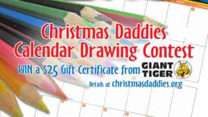 Christmas Daddies Calendar Drawing Contest